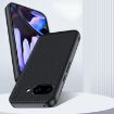 Google Pixel 9a Ultra-thin Gold Carbon Fiber Texture Phone Case - 2