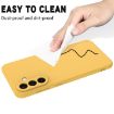 Samsung Galaxy A36 Yellow Liquid Silicone Dropproof Phone Case - 8