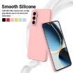 Samsung Galaxy A26 5G Pink Liquid Silicone Dropproof Phone Case - 3