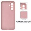 Samsung Galaxy A26 5G Pink Liquid Silicone Dropproof Phone Case - 6