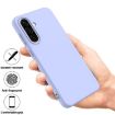 Samsung Galaxy A56 5G Purple Silicone Dropproof Full Coverage Case - 2