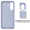 Samsung Galaxy A56 5G Purple Silicone Dropproof Full Coverage Case - 6