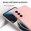 Samsung Galaxy A56 5G Pink Liquid Silicone Dropproof Phone Case - 4