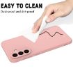 Samsung Galaxy A56 5G Pink Liquid Silicone Dropproof Phone Case - 8