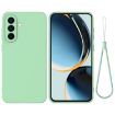 Samsung Galaxy A17 4G Green Liquid Silicone Dropproof Phone Case - 1