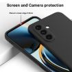 Samsung Galaxy A17 4G Black Liquid Silicone Dropproof Phone Case - 4