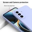 Samsung Galaxy A17 4G Purple Liquid Silicone Dropproof Phone Case - 4