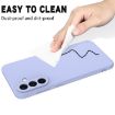 Samsung Galaxy A17 4G Purple Liquid Silicone Dropproof Phone Case - 8