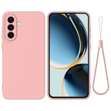 Samsung Galaxy A17 4G Pink Silicone Dropproof Full Coverage Case - 1