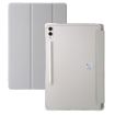 Samsung Galaxy Tab S9+ Grey 3-Fold Acrylic Leather Tablet Case - 1