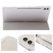 Samsung Galaxy Tab S9+ Grey 3-Fold Acrylic Leather Tablet Case - 5