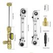 15pcs Air Conditioning Valve Core Tool Set with Wrench & Valve Core - 2