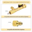 15pcs Air Conditioning Valve Core Tool Set with Wrench & Valve Core - 4