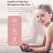 Children's Smart Watch HT19, 1.2" Round Screen, IP68, Sleep Monitoring, White - 5