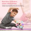 HT19 1.2" Round Screen IP68 Kids Smart Watch with Sleep Monitoring - Pink - 6