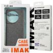 Xiaomi 14 Ultra 5G imak Ruiyi Cloth Texture PU + PC Case Dark Grey - 6