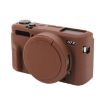 Canon PowerShot G7 X Mark II Silicone Case with Lens Cover - Coffee - 2