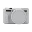 Canon PowerShot G7 X Mark II/G7X2 Grey Silicone Case with Lens Cover - 1