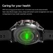AK56 IP67 BT5.1 Smart Watch 1.43" Voice Call/Health Monitor, Black Strap - 9