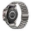 AK56 IP67 BT5.1 Smart Watch 1.43" Voice Call/Health Monitor Silver Strap - 4