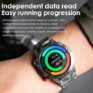 K59 IP67 BT5.0 Smart Watch 1.43" Voice Call/Sleep Detection Camo Blue - 5