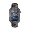 CF26 1.57" BT5.2 Smart Bracelet, Sleep Detection, Camo Black Silicone Strap - 2