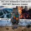 CF26 1.57" BT5.2 Smart Bracelet with Sleep Detection, Steel Strap Black - 7