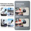 23cm Single Suction Cup Pea Clamp Arm with Elastic Phone Holder - 9