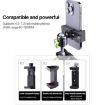 33cm Single Suction Cup Pea Clamp Arm with Elastic Phone Holder - 4