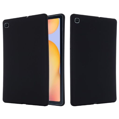 Samsung Galaxy Tab S6 Lite 2024 Black Silicone Shockproof Case - 1