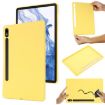 Samsung Galaxy Tab S10 FE/S10 Silicone Shockproof Case - Yellow - 1