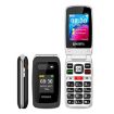 UNIWA V202T 4G Flip Phone, 2.4" Unisoc T107, SOS, FM, Dual SIM, 21 Keys - 3