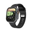 iW9 Ultra 2.04" Smart Call Watch, BT Call/Heart Rate/BP/SpO2, Black - 1