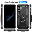 Samsung Galaxy S24+ 5G Shockproof TPU PC Case - Black - 2