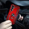 Samsung Galaxy S24+ 5G Shockproof Red TPU PC Phone Case - 4