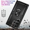 Samsung Galaxy S24 Ultra 5G Shockproof TPU PC Case - Black - 6