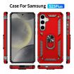 Samsung Galaxy S25+ 5G Shockproof Red TPU + PC Phone Case - 2