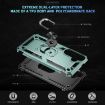 Samsung Galaxy S25+ 5G Shockproof TPU PC Case - Dark Green - 7