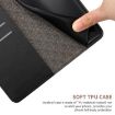 OPPO A5x 4G/5G Global Leather Phone Case - Rhombic Grid Texture Black - 7