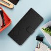 OPPO A5 5G Black Leather Phone Case - Rhombic Grid Texture, Global - 2