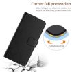 OPPO A5 5G Black Leather Phone Case - Rhombic Grid Texture, Global - 6
