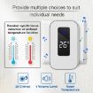 Wireless Doorbell with Temperature Display & Elderly Pager, UK Plug, White - 2