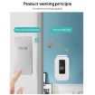 Wireless Doorbell with Temperature Display & Elderly Pager, UK Plug, White - 6