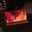 Ulefone Note 8P Yellow Leather Case with Holder, Card Slots & Wallet - 5