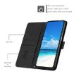 Xiaomi 14 Ultra Heart Embossed Leather Case with Lanyard - Black - 4