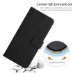 Xiaomi 14 Ultra Heart Embossed Leather Case with Lanyard - Black - 6