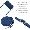 Xiaomi 14 Ultra Blue Leather Phone Case with Heart Emboss & Lanyard - 7