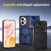 For Honor 400 Global 156.5mm CD Texture Camshield Phone Case Silver - 3