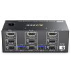 8K 30Hz USB3.0 Triple Monitor KVM Switch - KC-KVM203DH, US Plug - 1