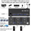 8K 30Hz USB3.0 Triple Monitor KVM Switch - KC-KVM203DH, AU Plug - 6
